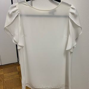 Lord & Taylor Never been worn flowy white blouse